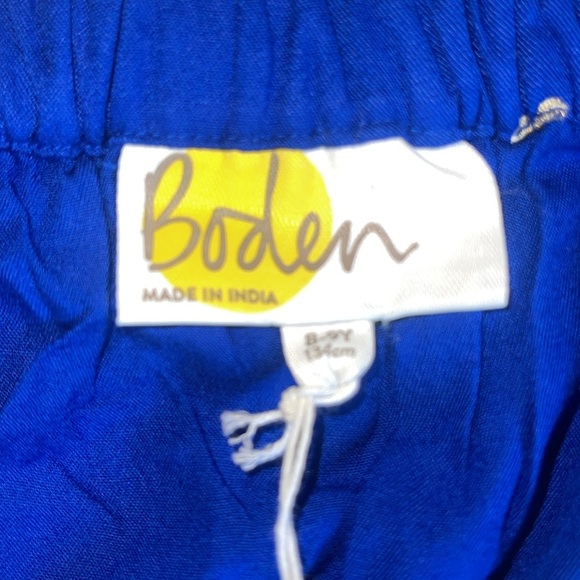 New Nat Mini Boden blue flower romper size 8 9 girls - Picture 3 of 4